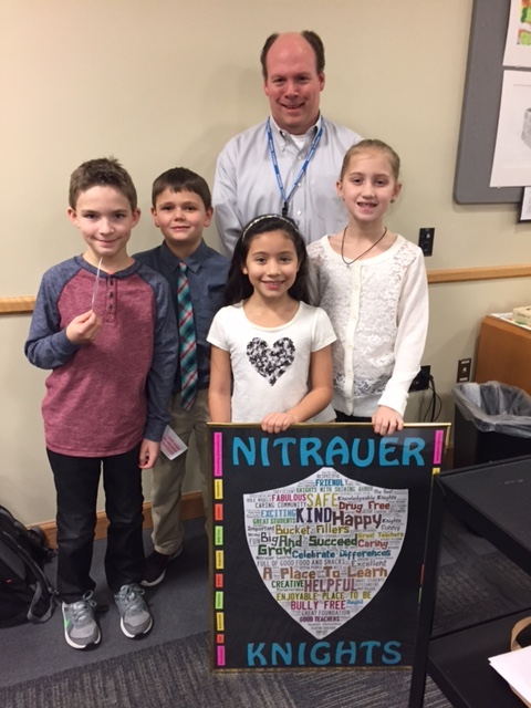 Mike Lynch and Nitrauer Students