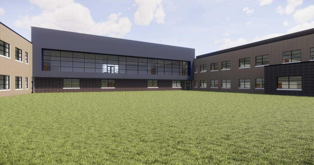 May 2018 Construction Update: Courtyard