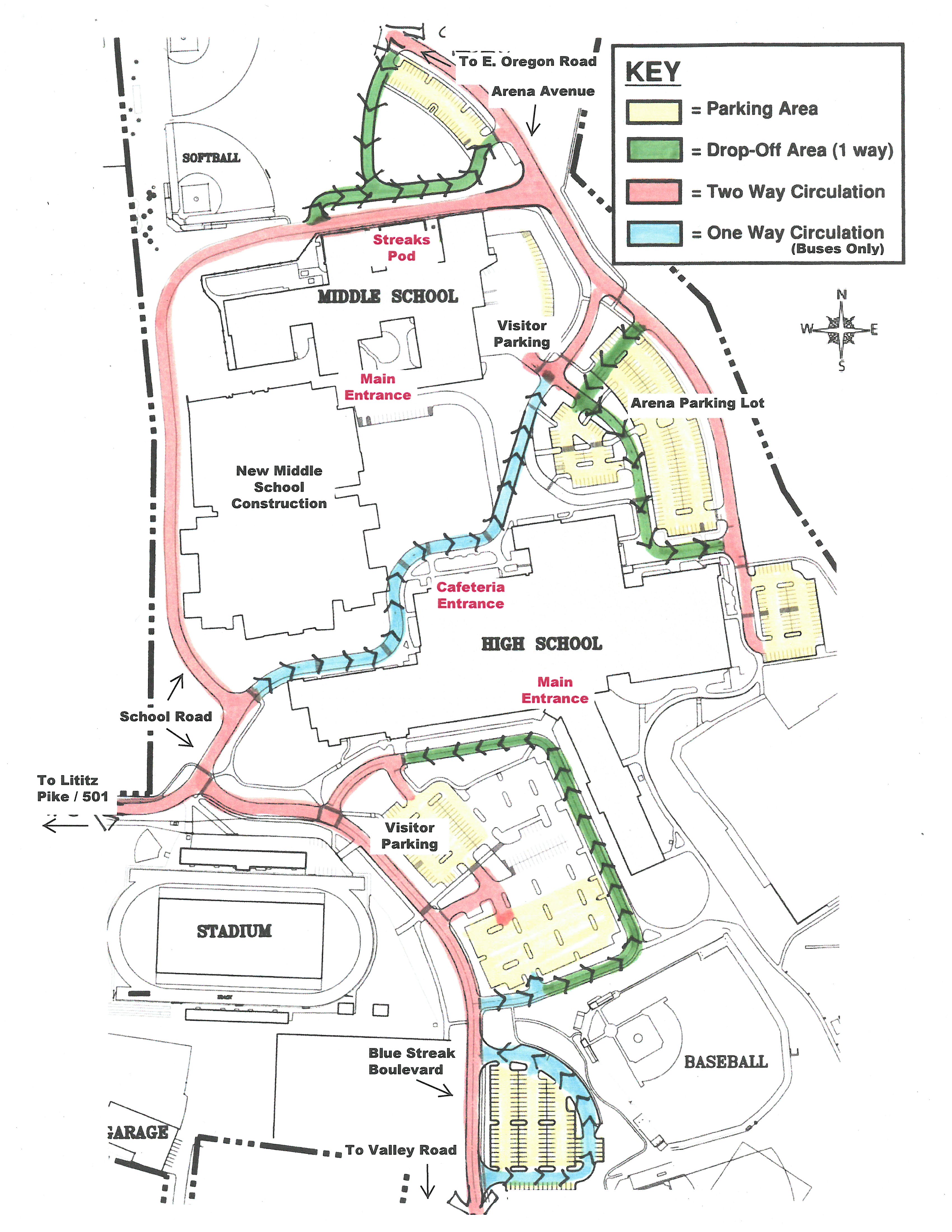 Parent Drop-off & Pick-Up Traffic Patterns