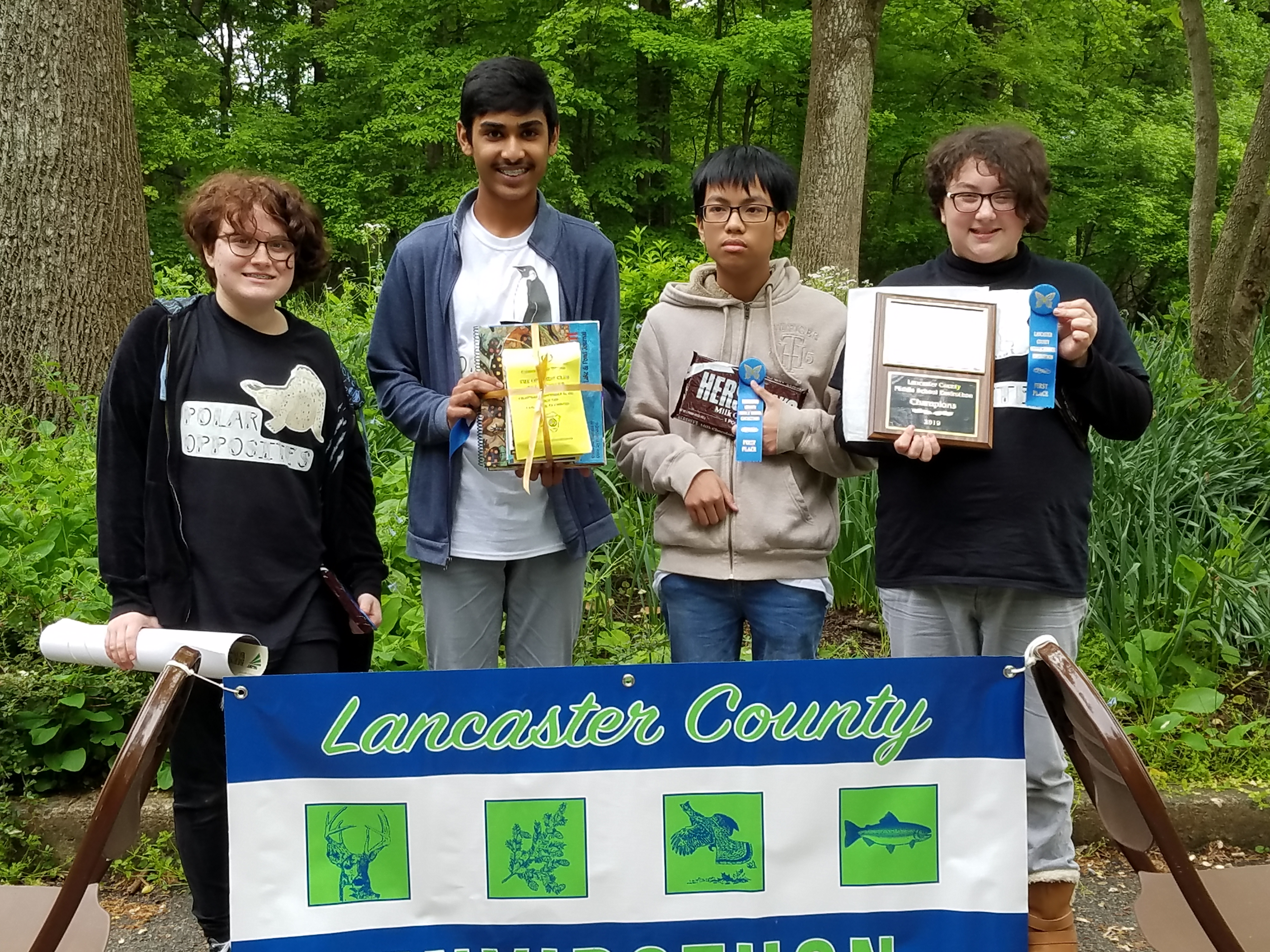 MT Middle School Envirothon team
