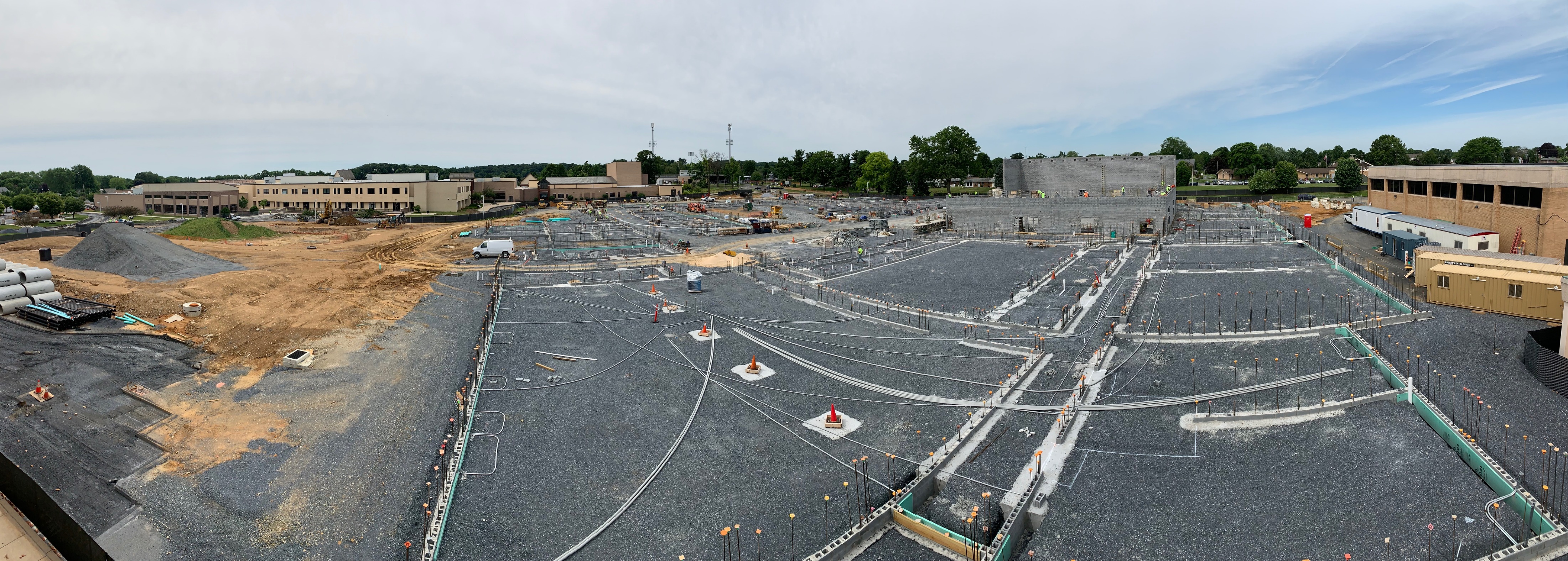 Panorama of Construction Site