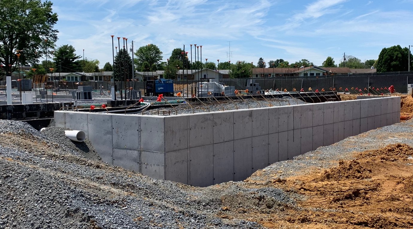 Dock Walls Complete