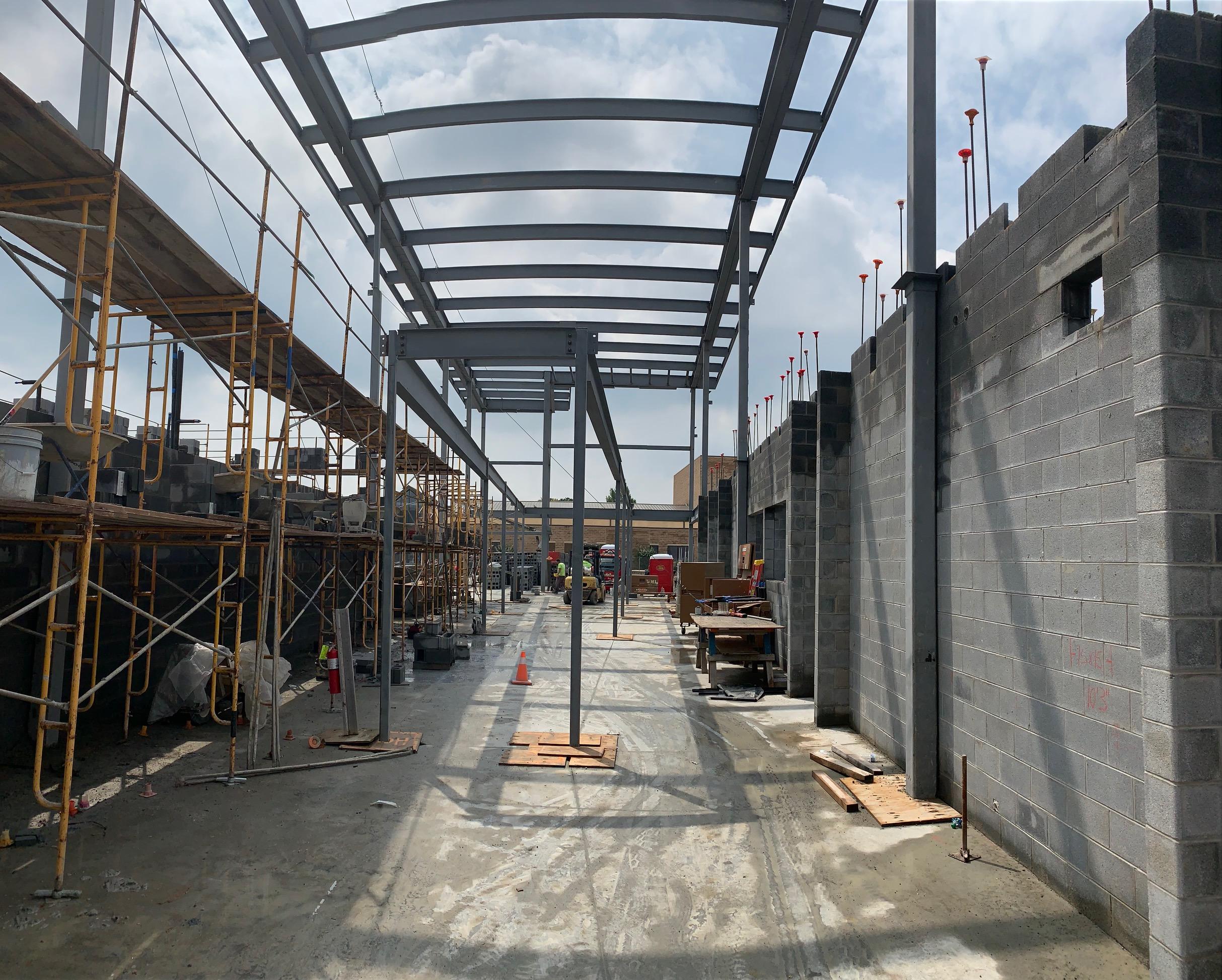 Area F Classroom as of August 14, 2019