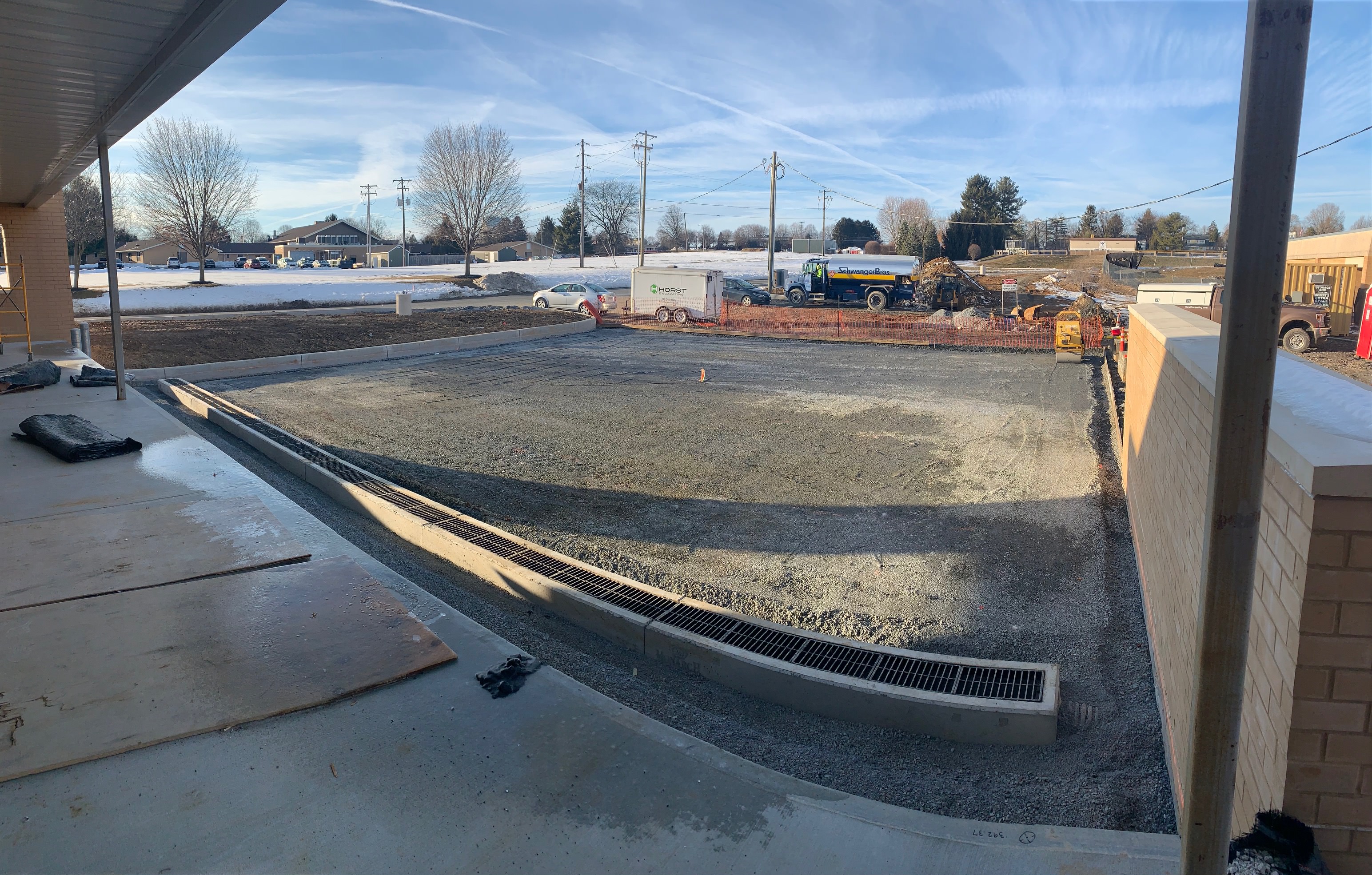 Loading Dock - Ready for Concrete - February 2021