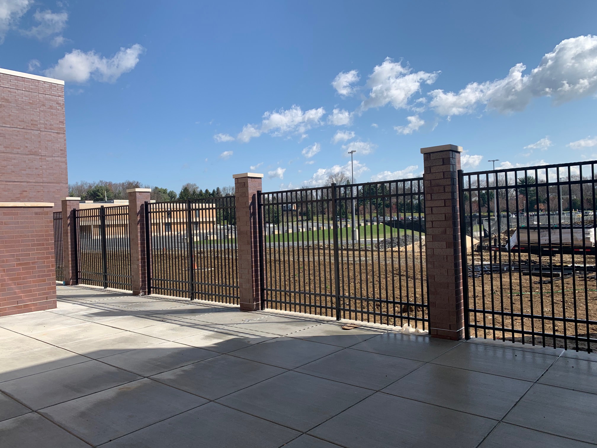 Fencing at outdoor classrooms
