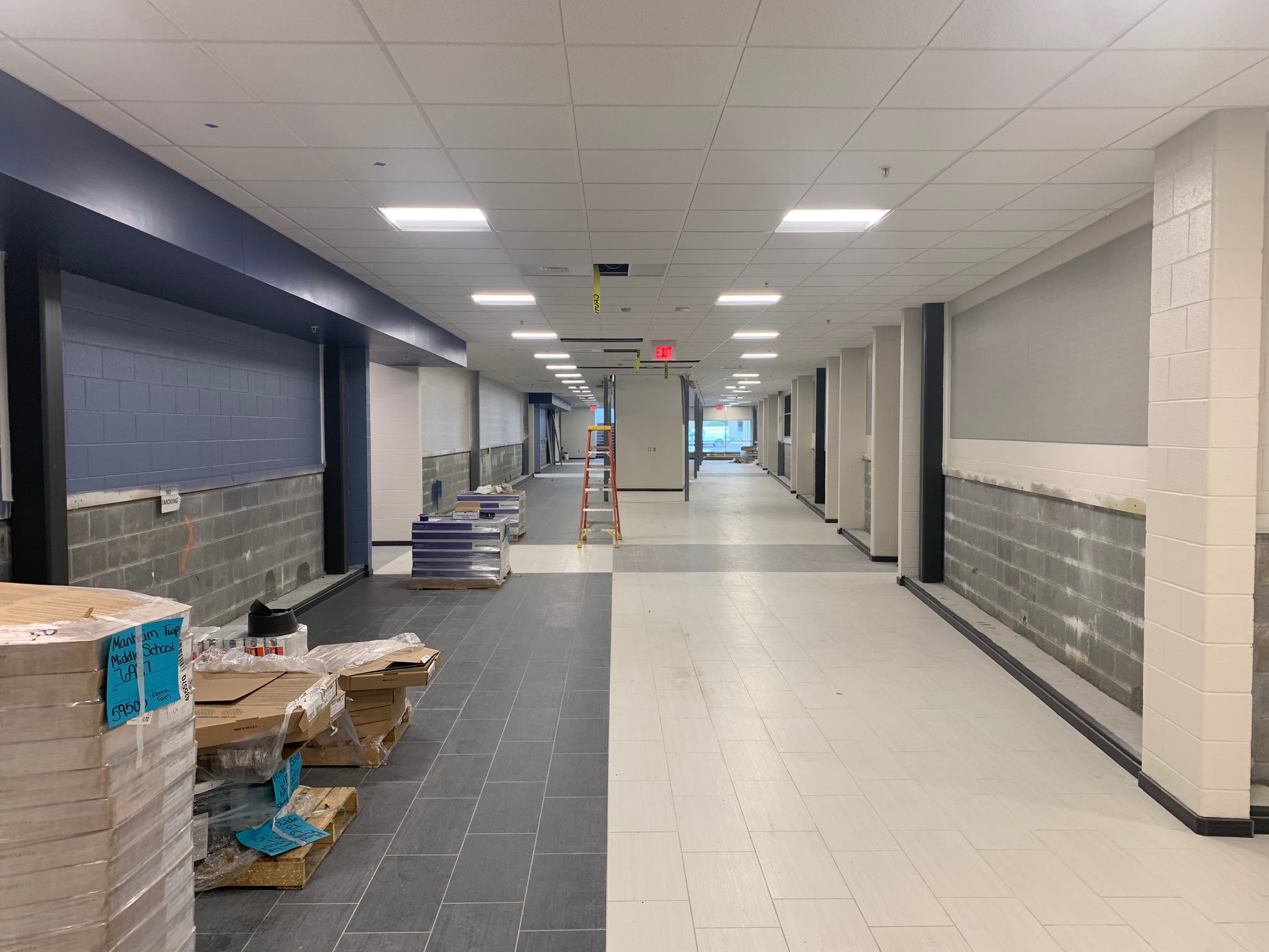 Area F – First Floor Corridor