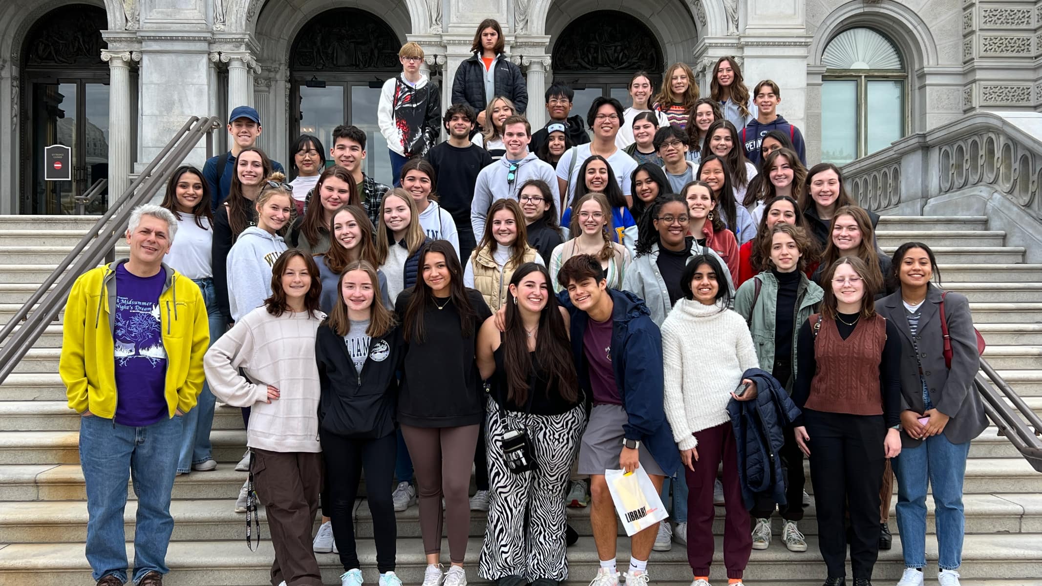 Manheim Township International Baccalaureate students visit the Library of Congress