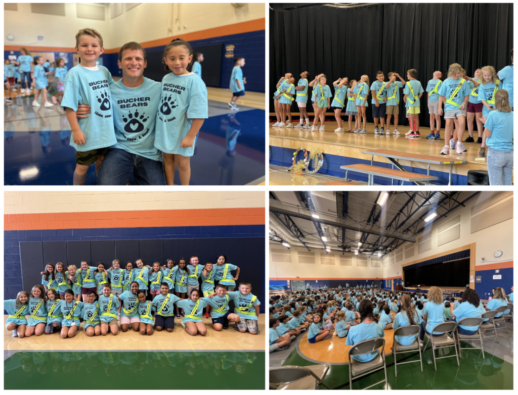 Photos of Bucher PBIS Assembly 