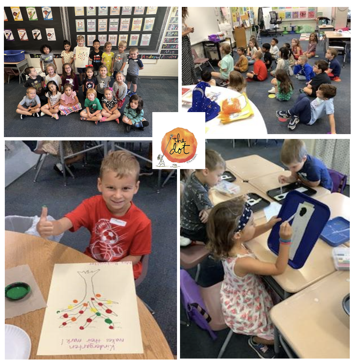 Photos from Reidenbaugh Elementary School's "Dot Day"