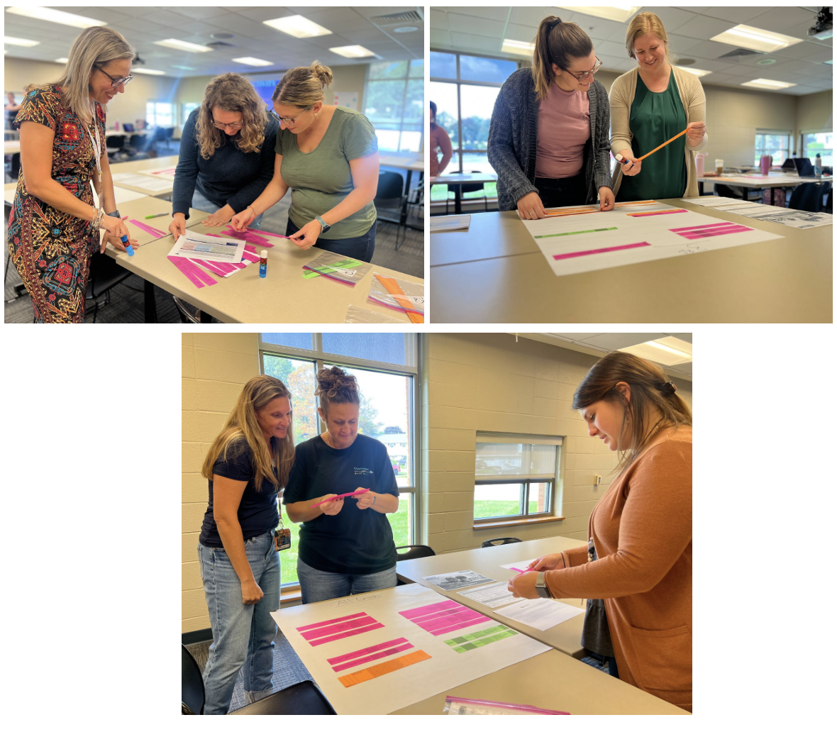 science curriculum writing team recently came together to review and plan for the integration of the new grades K-2 and 3-5 portions of the STEEL standards.